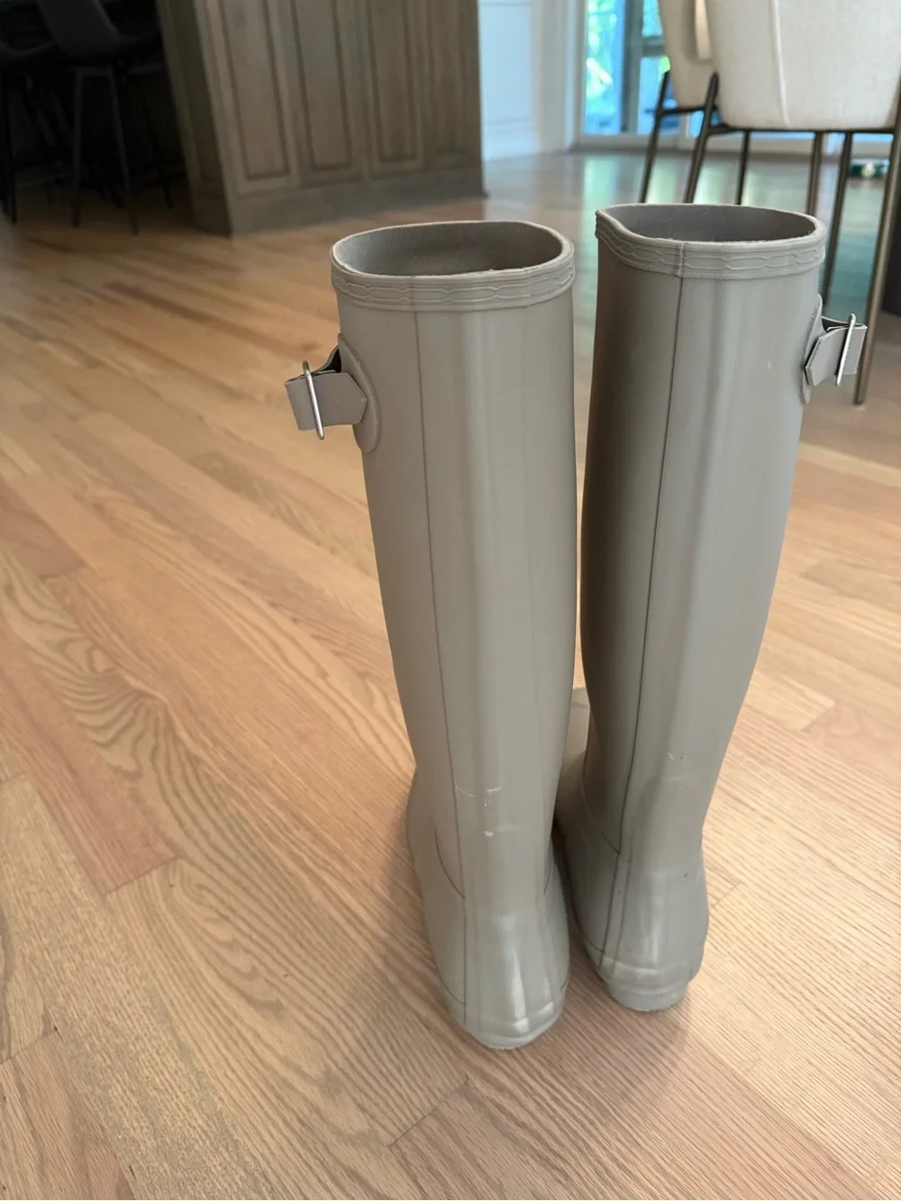 Hunter Tall Rain Boots in Gray